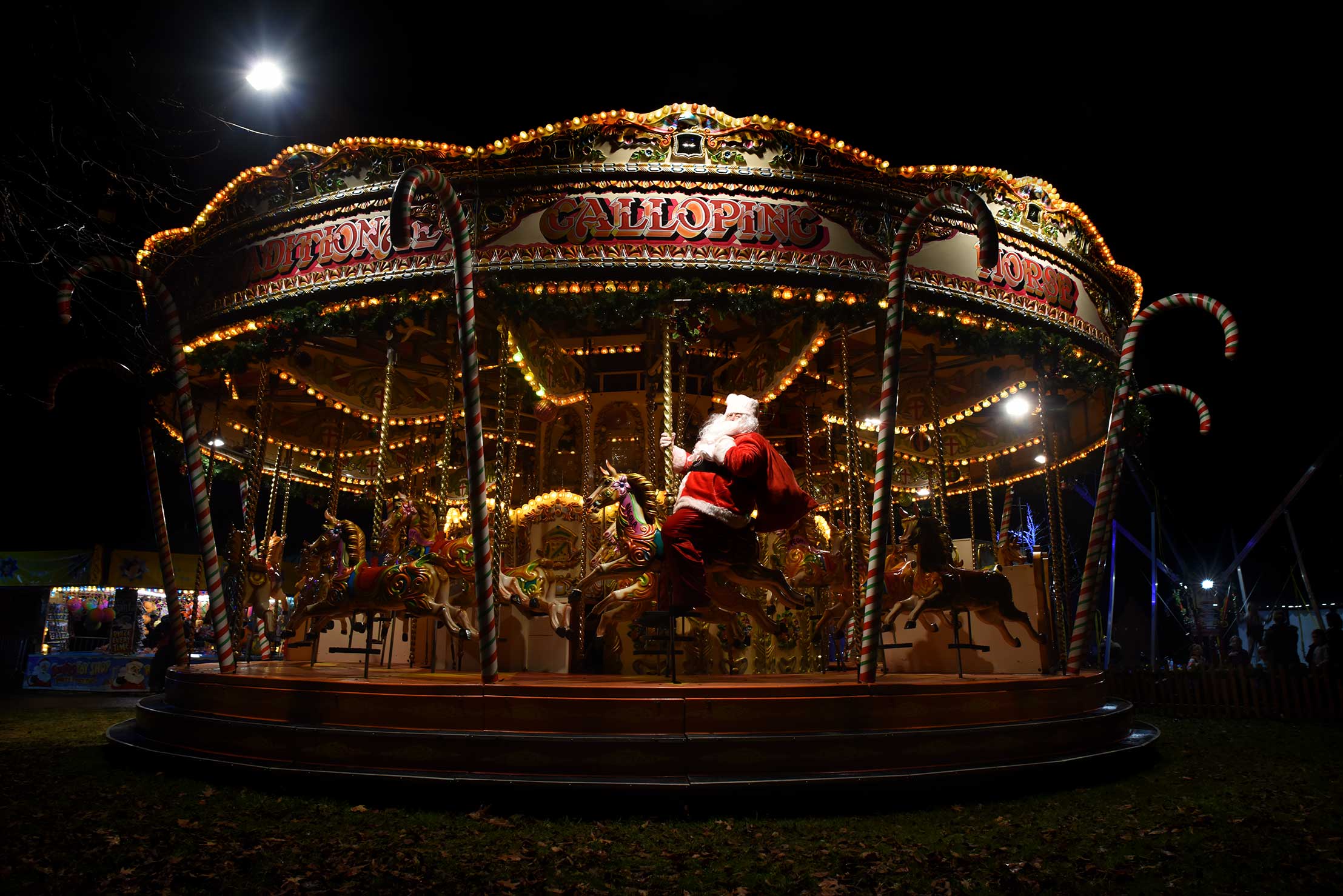 Carosel Christmas Santa Claus